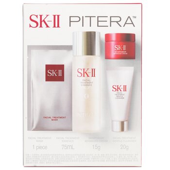 SK II - Best Seller Trial Kit: Facial Treatment Ess. 75ml+Facial Treatment Cleanser 20g+SKINPOWER Advanced Cream 15g+ F.T Mask 1pcs Image 2