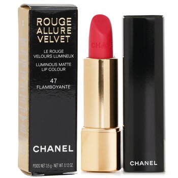 Chanel - Rouge Allure Velvet Luminous Matte Lip Colour - # 47 Flamboyante Image 1