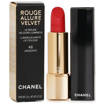 Chanel - Rouge Allure Velvet Luminous Matte Lip Colour - # 48 Ardente Image 1