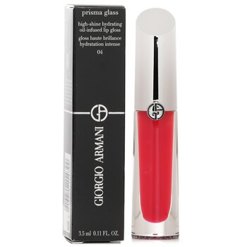 Giorgio Armani - Prisma Glass Lip Gross - # 04 Cherry Glaze Image 1