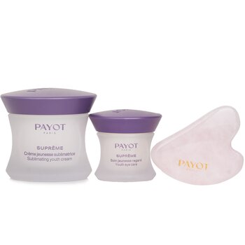 Payot - Supreme Global Total Youth Care Ritual Gift Set: Sublimating Youth Cream 50ml + Youth Eye Care 15ml + Mini GuaSha 1pc Image 1