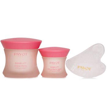 Payot - Roselift Lifting Cares Ritual Set: Roselift Lifting Cream 50 ml + Lifting Eye Cream 15ml + Mini Gua Sha 1pc Image 1