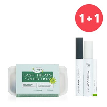 ?1+1 Set?Lash Essentials To Gro Trio: Eyelash Enhancer 3ml+ Lash Primer 8ml+ Chamomile Makeup Eraser Pen 0.5ml (3pcs) 