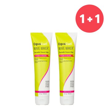 ?1+1 Set?Wave Maker (Touchable Texture Whip - Texture & Volume) (147.9ml/5oz) 