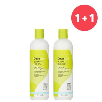 ?1+1 Set?No-Poo Original (Zero Lather Conditioning Cleanser - For Curly Hair) (355ml/12oz) 