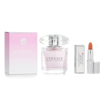 Versace - Bright Crystal Eau De Toilette30ml+Eight Hour Lipcare Stick 3.7g Image 1