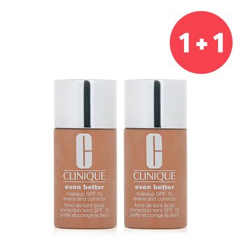 ?1+1 Set?Even Better Makeup SPF15 (Dry Combination to Combination Oily) - No. 08/ CN74 Beige (30ml/1oz x2) 