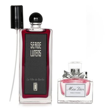 Serge Lutens La Fille De Berlin Eau De Parfum Spray X Christian Dior Miss Dior Rose N'Roses Eau De Toilette (2pcs) 