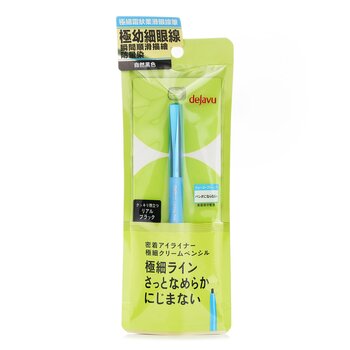 Ultra Thin E Cream Pencil - # Real Black (1pc) 