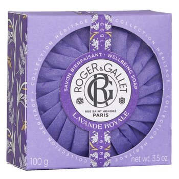 Roger & Gallet - Lavande Royale Wellbeing Soap Image 1