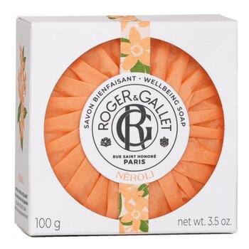 Roger & Gallet - Neroli Wellbeing Soap Image 1