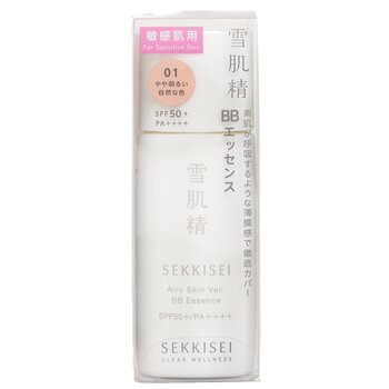 Kose - SEKKISEI Airy Skin Veil BB Essence SPF50 - # 01 Image 1