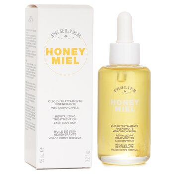 Perlier - Honey Miel Revitalizing Treatment Oil (For Face Body & Hair) Image 1