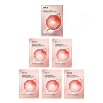 Natural Beauty - BIO UP a-GG Skin Activating Golden Yeast Liposome Mask (Exp Date: 05/25) Image 1