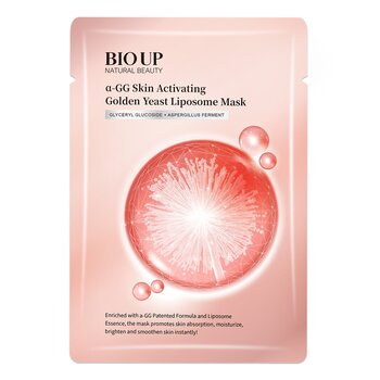 BIO UP a-GG Skin Activating Golden Yeast Liposome Mask (Exp Date: 05/25) (5 x 25ml/0.84oz) 