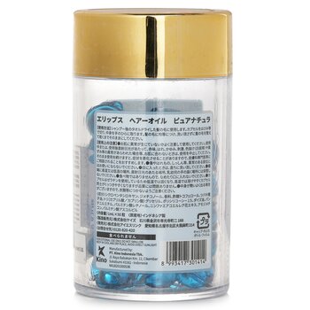 Ellips - Hair Vitamin Heat Protection Oil - Pure Natura (Blue) Image 2