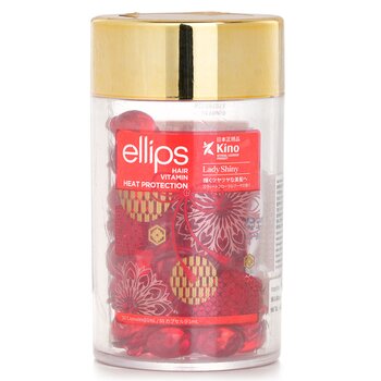 Hair Vitamin Heat Protection Oil - Lady Shiny (Red) (50capsules x1ml) 