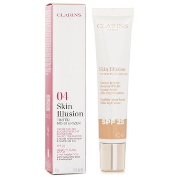 Clarins - Skin Illusion Tinted Moisturizer SPF 25 - # 4 Image 1