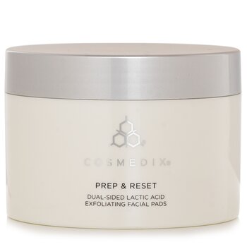 Prep & Reset Dual Sided Lactic Acid Exfoliating Facial Pads (25 Pads) 