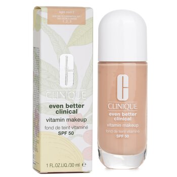 Clinique - Even Better Clinical Vitamin MakeUp Foundation SPF 50 - # 2 Light Cool Image 1