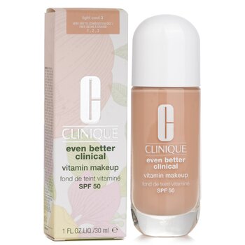 Clinique - Even Better Clinical Vitamin MakeUp Foundation SPF 50 - # 3 Light Cool Image 1