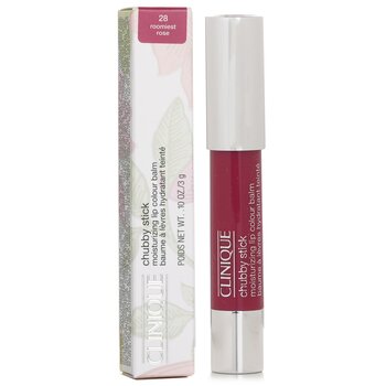 Clinique - Chubby Stick Moisturizing Balm - # 28 Roomiest Rose Image 1