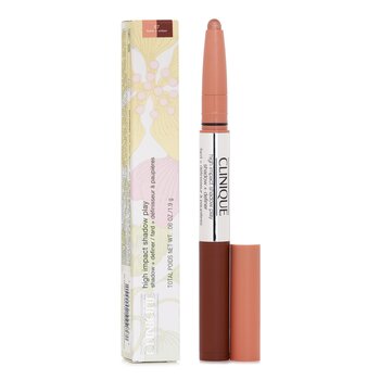 Clinique - High Impact Shadow Play Shadow + Definer - # 07 Flame + Ember Image 1