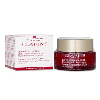 Clarins - Super Restorative Night Age Spot Correcting Replenishing Cream (Box Slightly Damaged) Image 1