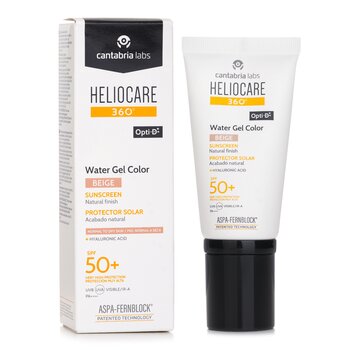Heliocare by Cantabria Labs - Heliocare 360 Water Gel Color SPF 50 - # Beige Image 1