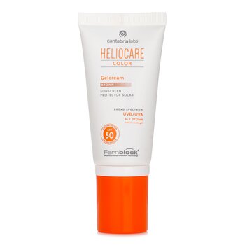 Heliocare 360 Color Gel Cream SPF 50 - # Brown (50ml) 