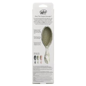 Wet Brush - Original Detangler Watercolor Waves Green Hair Brush Image 2