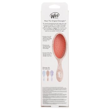 Wet Brush - Original Detangler Glitter Waves Coral Hair Brush Image 2