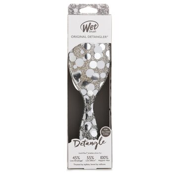 Original Detangler Groovy Disco Silver Hair Brush (1pc) 