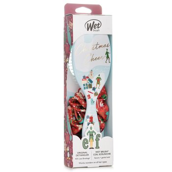 Wet Brush - Original Detangler Elf + Scrunchie Hair Brush Image 1