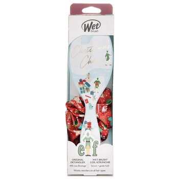 Original Detangler Elf + Scrunchie Hair Brush (1pc) 