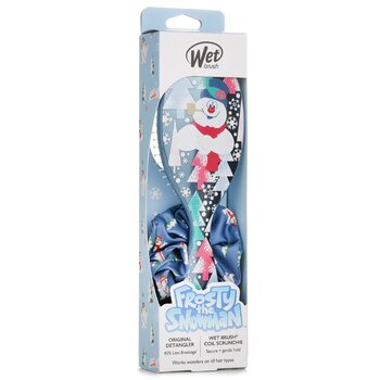 Wet Brush - Original Detangler Frosty + Scrunchie Hair Brush Image 1