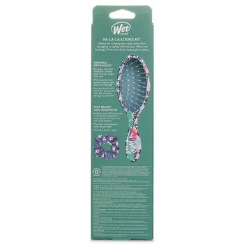 Wet Brush - Original Detangler Frosty + Scrunchie Hair Brush Image 2