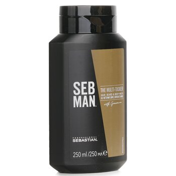 Sebastian - Seb Man The Multitasker Hair, Beard & Body Wash Image 1