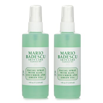 ?1+1 Set?Facial Spray With Aloe, Cucumber And Green Tea - For All Skin Types (118ml/4oz x2) 
