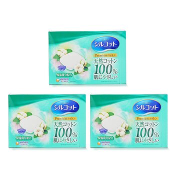 ?Super Saver Pack?Silcot Moisturizing Soft Cotton Pads (66pcs x3) 