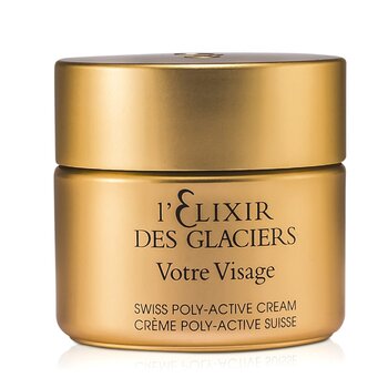 Elixir Des Glaciers Votre Visage - Swiss Poly-Active Cream (Unboxed) (50ml/1.7oz) 