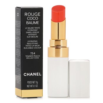 Chanel - Rouge Coco Baume Hydrating Beautifying Tinted Lip Balm - # 754 Tender Peach Image 1