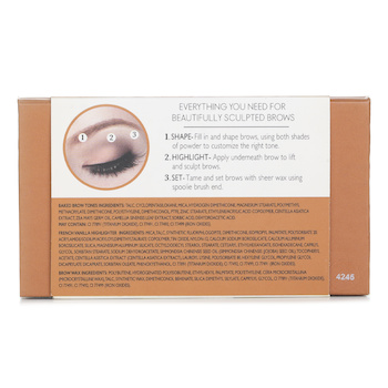 Laura Geller - Brow Sculpting Palette - # Taupe (Box Damage) Image 2