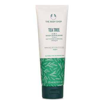 The Body Shop - Tea Tree 3In1 Wash Scrub Mask Image 1