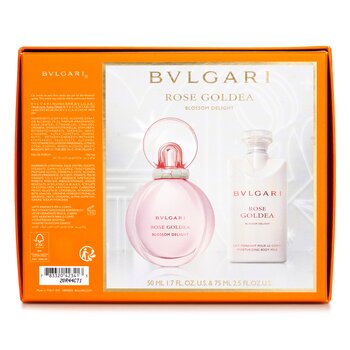 Bvlgari - Rose Goldea Blossom Delight Xmas Set: Eau De Parfum 50ml + Body Lotion 75ml Image 2