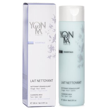 Yonka - Essentials Cleansing Milk With Borneol - Face, Eyes & Lips (Unboxed) Image 1