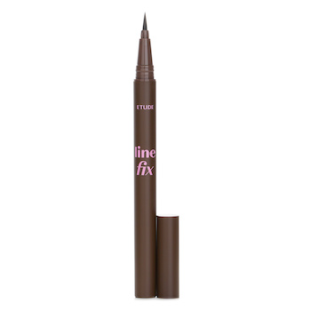 Line Fix Brush Liner - # 02 Brown (0.5g) 