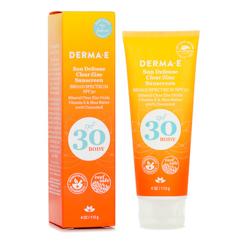 Derma E - Sun Defense Clear Zinc Sunscreen SPF30 For Body Image 1