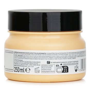 L'Oreal - (NB-CN) Professionnel Serie Expert - Absolut Repair Gold Quinoa + Protein Instant Resurfacing Mask (For Dry and Damaged Hair) Image 2
