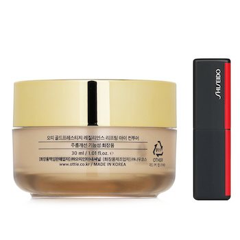 Shiseido - Shiseido ModernMatte Powder Lipstick - # 517 Rose Hip (Carnation Pink) 4g X Ottie Gold Prestige Resilience Lifting Eye Contour 30ml Image 2